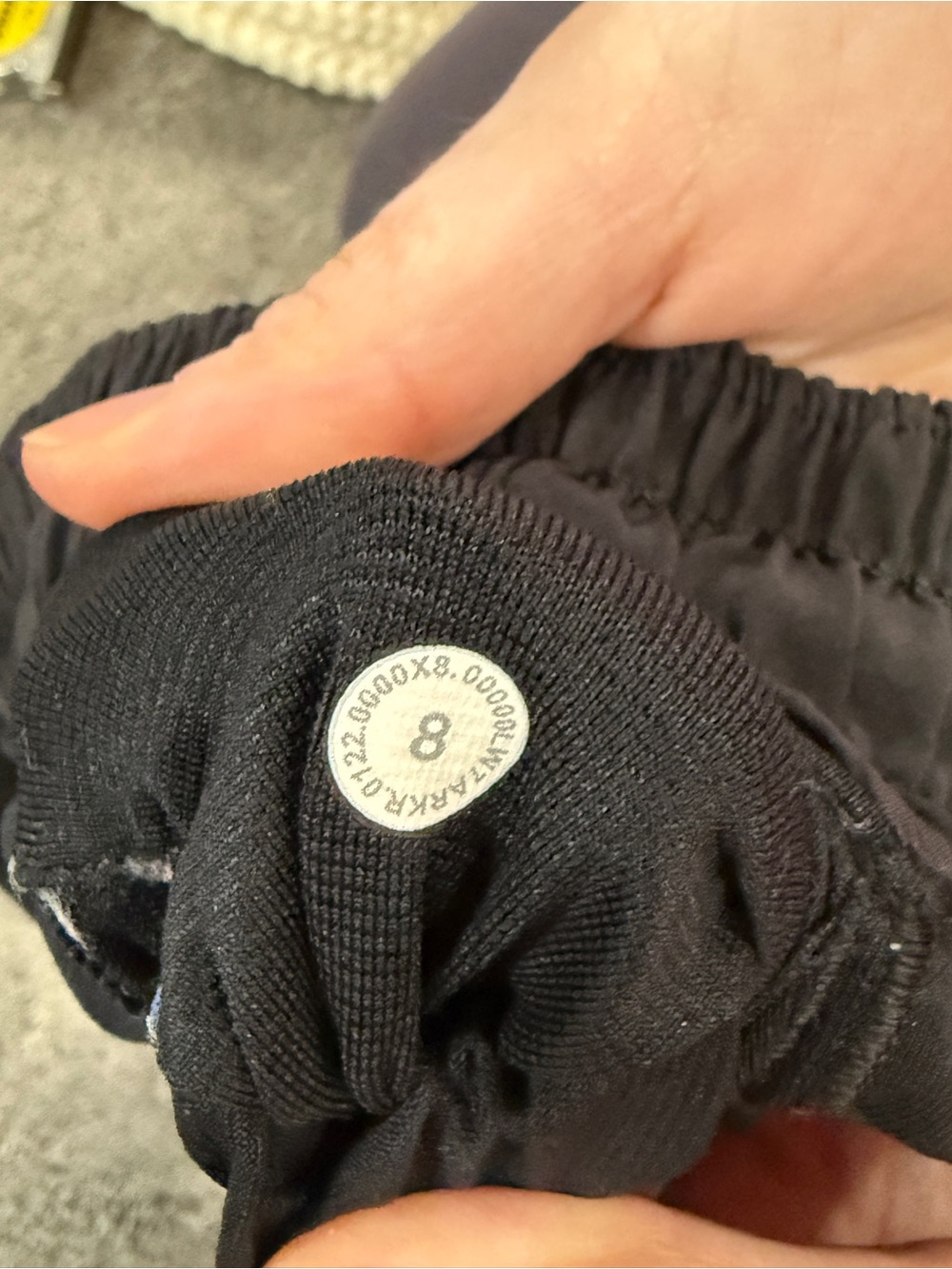 lululemon athletica Black Women's Athletic Shorts with Elastic Waist - Picture 4 of 4